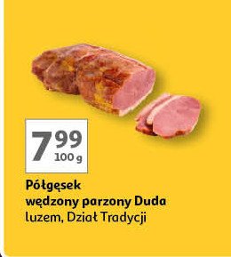 Półgęsek wędzony parzony Silesia duda promocja w Auchan