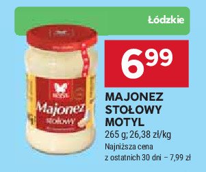 Majonez stołowy Motyl promocja w Stokrotka