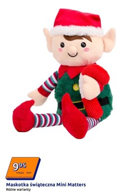 Maskotka świąteczna squishy promocja w Action