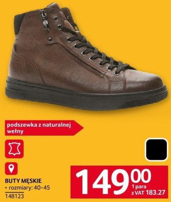 Buty m臋skie promocja w Selgros