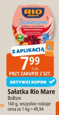 Sałatka Rio Mare Bolton promocja w Leclerc