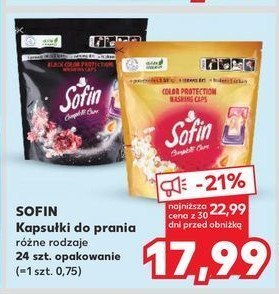 Kapsułki do prania black color protection SOFIN COMPLETE CARE promocja