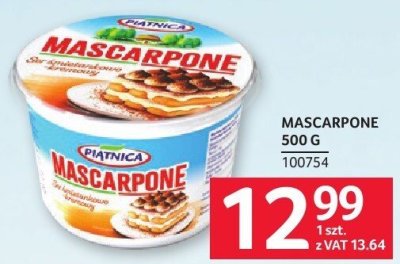 Ser Mascarpone 500 g promocja w Selgros