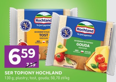 Ser topiony w plastrach gouda promocja w Stokrotka