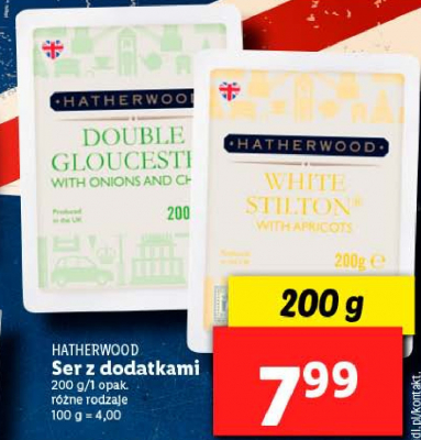 Ser white stilton Hatherwood promocja