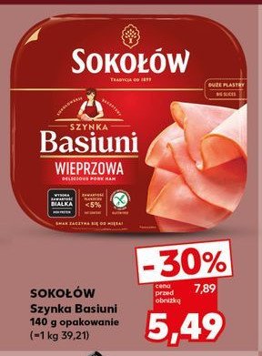 Szynka basiuni Sokołów promocja