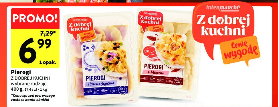 Pierogi z serem i jagodami Z dobrej kuchni promocja