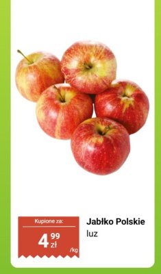 Jabłko Polskie luz promocja w Biedronka