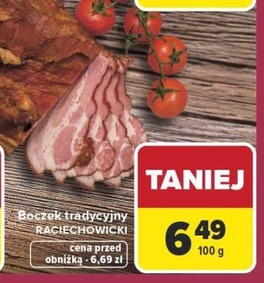 Boczek tradycyjny z laskowej LASKOPOL promocja w Carrefour