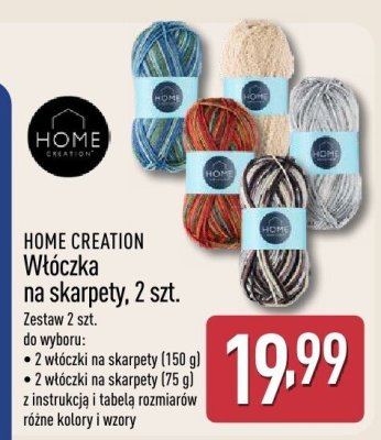 Włóczka na skarpety 2 szt. promocja w Aldi