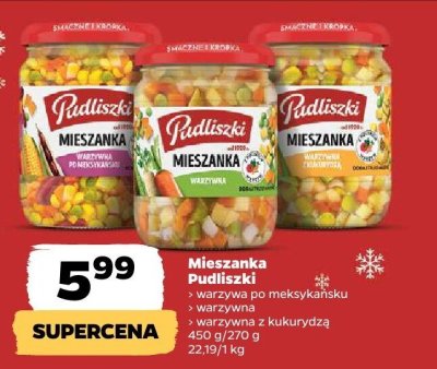Mieszanka warzywa po meksykańsku promocja w Netto
