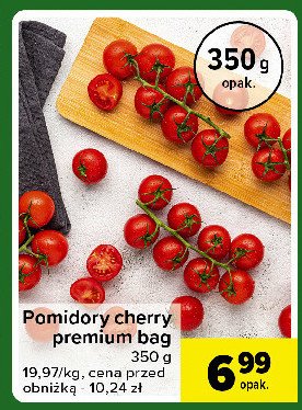 Pomidory cherry premium promocja