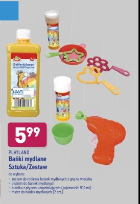 Płyn do baniek mydlanych Playland promocja