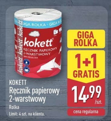 Ręcznik papierowy 2-warstwowy  promocja w Aldi