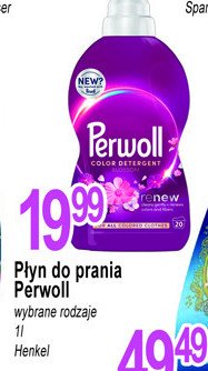 Płyn do prania Perwoll renew & blossom promocja