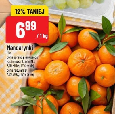 Mandarynki 1 kg promocja w POLOmarket
