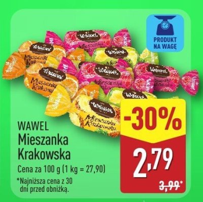 WAWEL Mieszanka Krakowska promocja w Aldi