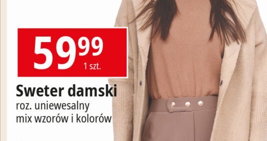 Sweter damski promocja