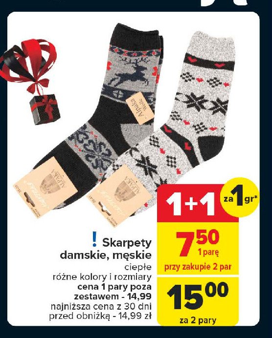 Skarpety damskie ciepłe promocja