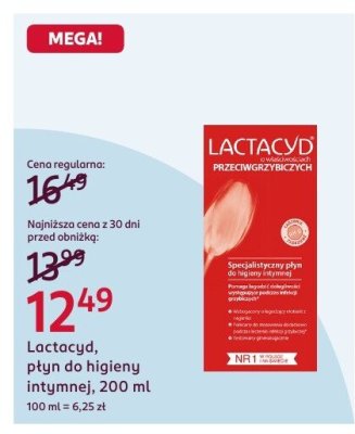 Płyn do higieny intymnej, 200 ml promocja w Rossmann