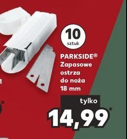 Ostrza do nożyka 18 mm Parkside promocja