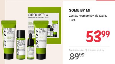Zestaw kosmetyków do twarzy Super Matcha Pore Care Starter Kit promocja w Rossmann