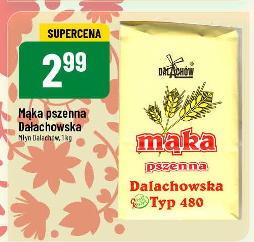 Mąka pszenna typ 480 DALACHÓW promocja