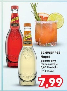 Tonic ginger beer & chilli Schweppes premium mixer promocja