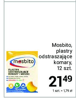 Plastry przeciw komarom MOSBITO promocja