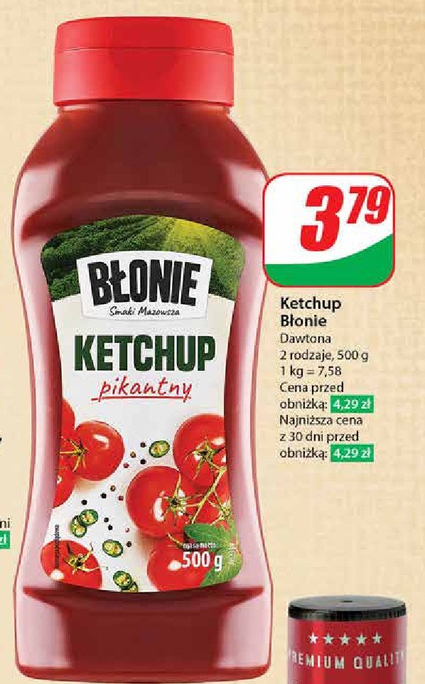 Ketchup pikantny Błonie promocja