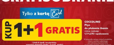 Płyn do płukania tkanin różne rodzaje 1+1 GRATIS promocja w Kaufland