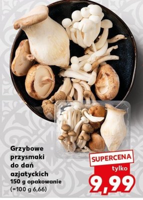 Grzybowe przysmaki do dań azjatyckich promocja w Kaufland
