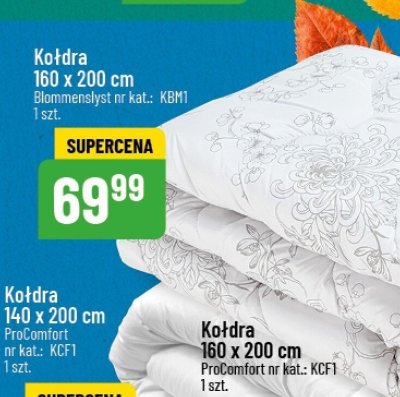 Kołdra ProComfort 140x200 cm promocja w POLOmarket