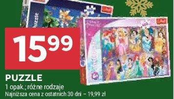 Puzzle disney księżniczki Trefl promocja