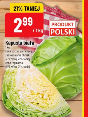 Kapusta biała promocja w POLOmarket