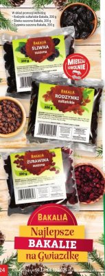 Rodzynki sułtańskie Bakalia, 200 g promocja w Twój Market