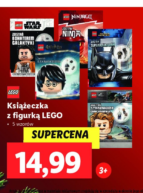 Lego jurassic world - zostań strażnikiem dinoparku promocja