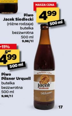 Piwo Jacek siedlecki chmielowe promocja