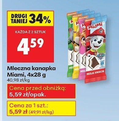 Mleczna kanapka 4-pak promocja w Biedronka