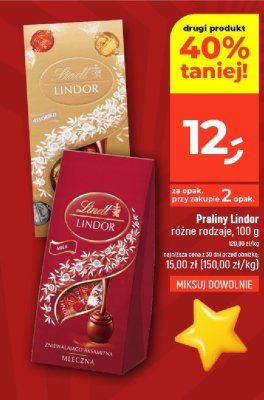 Praliny Lindor różne rodzaje promocja w Dealz