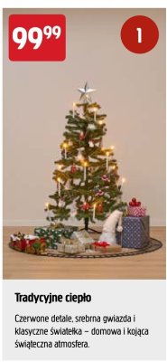 Choinka Tradycyjne ciepło promocja w Jula