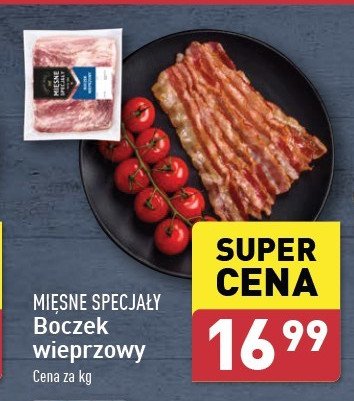 Boczek bez żeber Mięsne specjały zawsze świeże (aldi) promocja