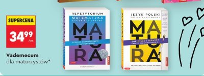 Vademecum Repetytorium Matematyka poziom podstawowy promocja w Biedronka