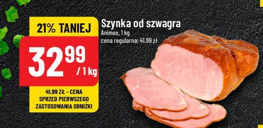 Szynka od szwagra Animex promocja