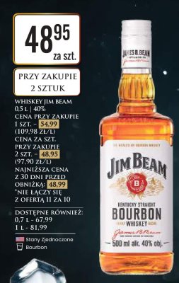 Whisky 0,5 L | 40% promocja w Dino