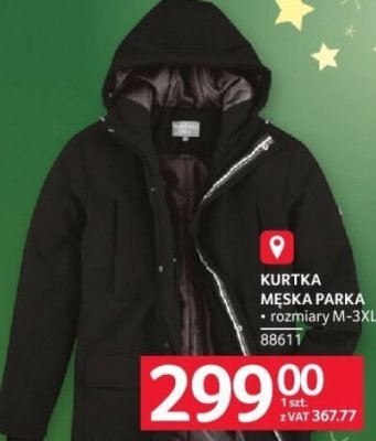 Kurtka męska parka promocja w Selgros