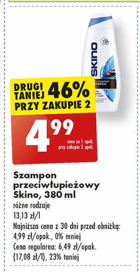 Szampon przeciwłupiezowy Skino promocja