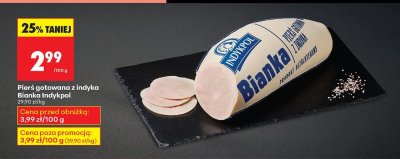 Pierś gotowana z indyka Bianka  promocja w Biedronka