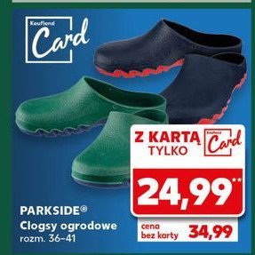 Obuwie ogrodowe damskie 36-41 Parkside promocja w Kaufland