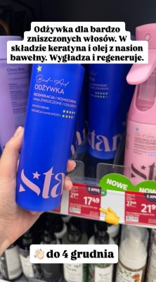 Odżywka na włosy zniszczone i osłabione promocja w Rossmann